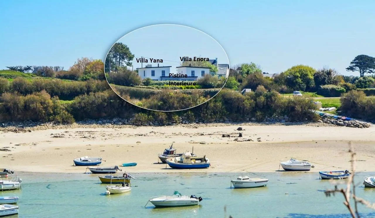 Villa Yana Bretagne Piscine Interieure Partagee Et Spa Privatif 100M De La Plage Sibiril
